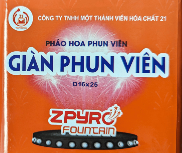 giàn phun viên