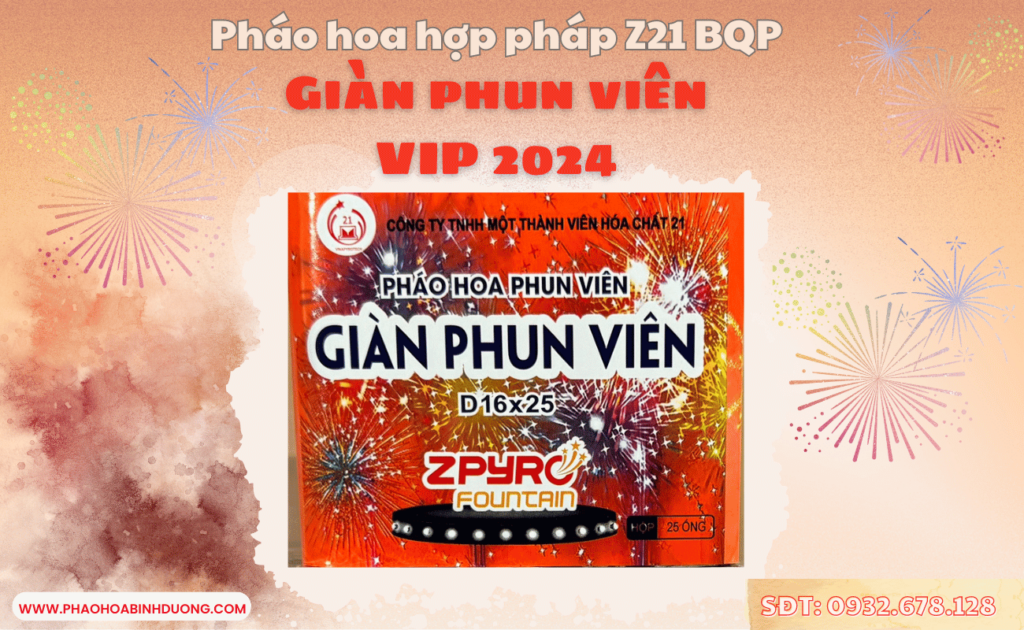 Baner giàn phun viên 2024