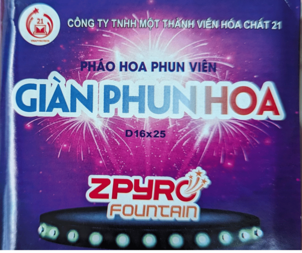 giàn phun hoa